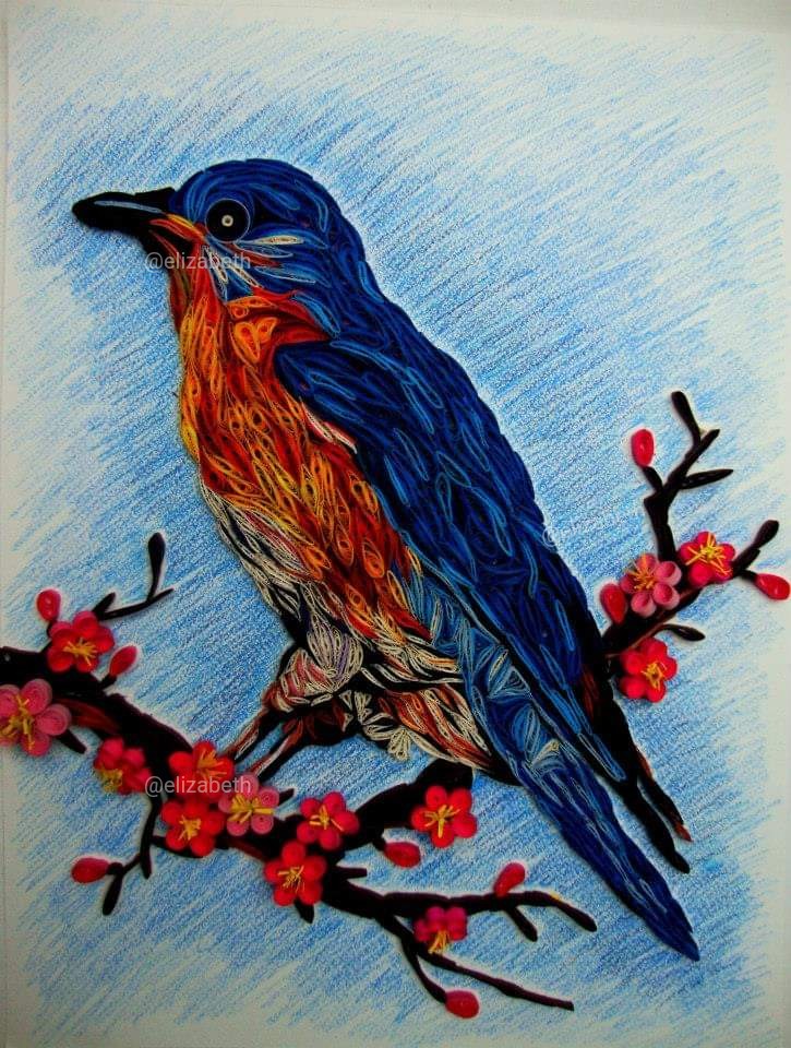 Bird on Cherry Blossom