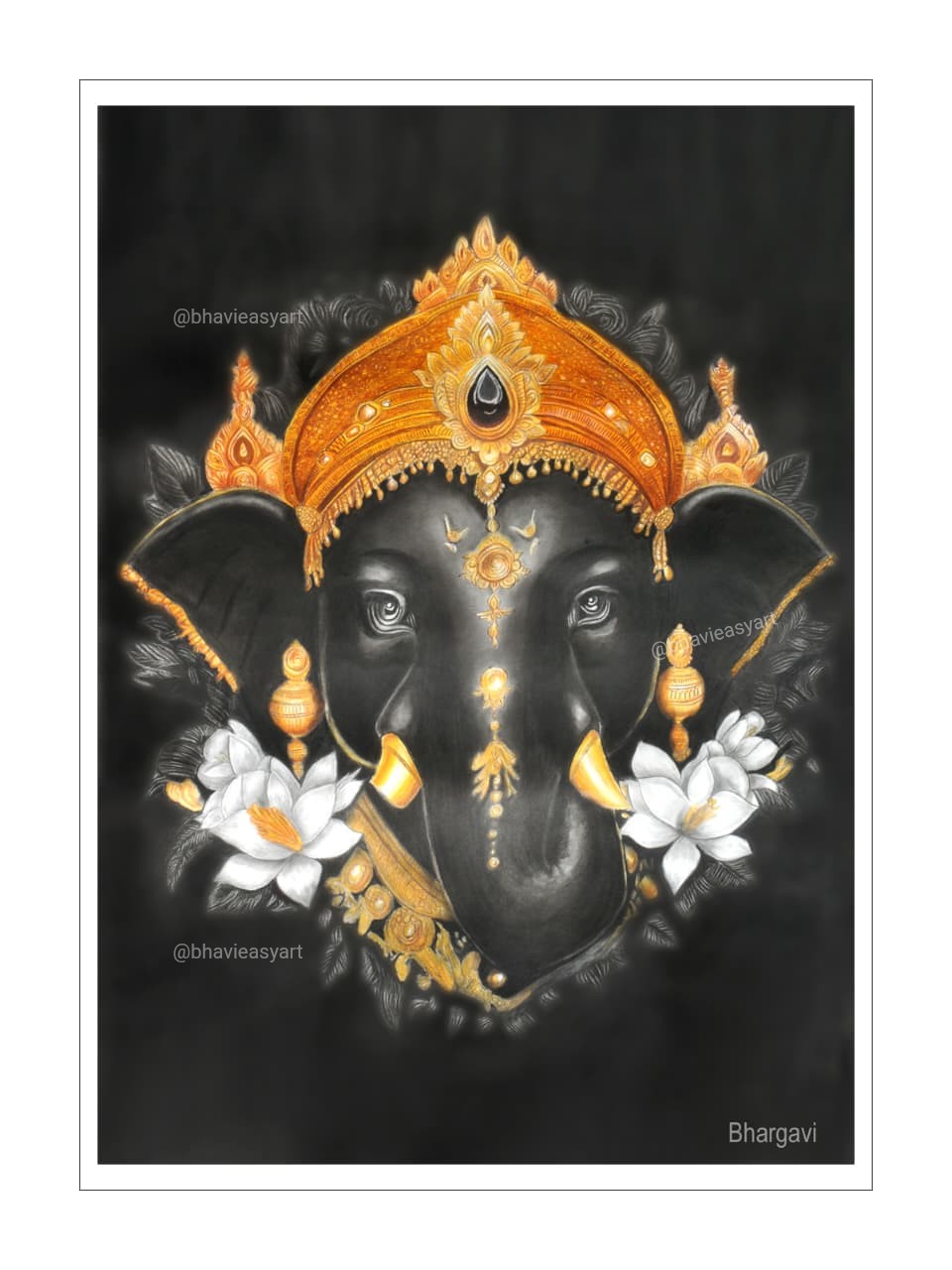 The Golden Serenity (Ganesha)